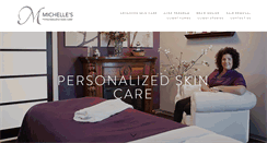 Desktop Screenshot of michellespersonalizedskincare.com